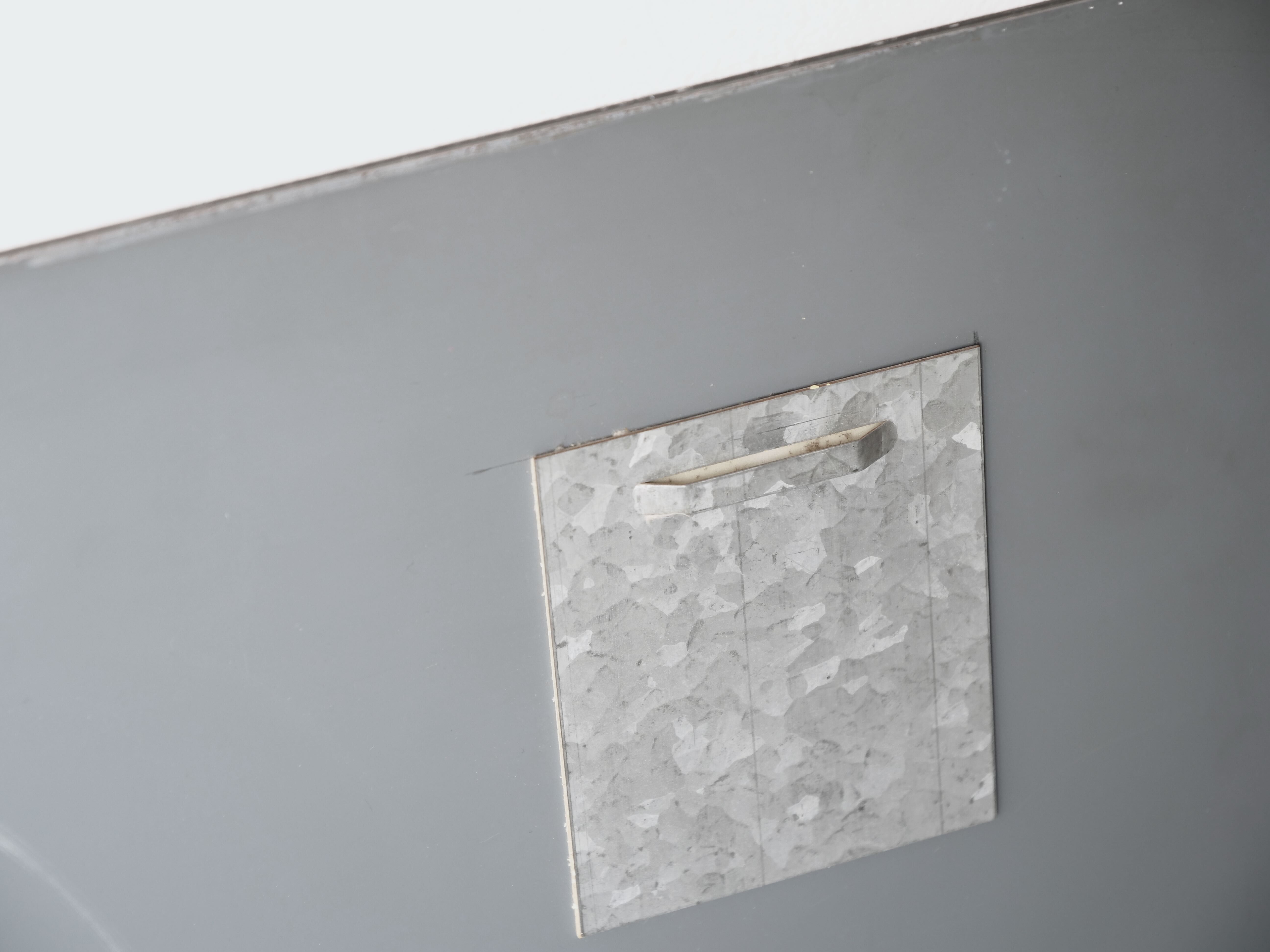 large decorative relief mirror 1980