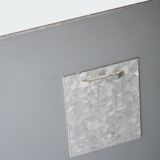 large decorative relief mirror 1980