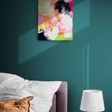 "Run To Me" modern abstract Art Painting, 38x46cm