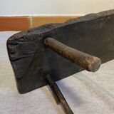 Old small wooden bench