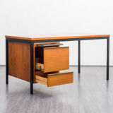 60s office, teak and metal
