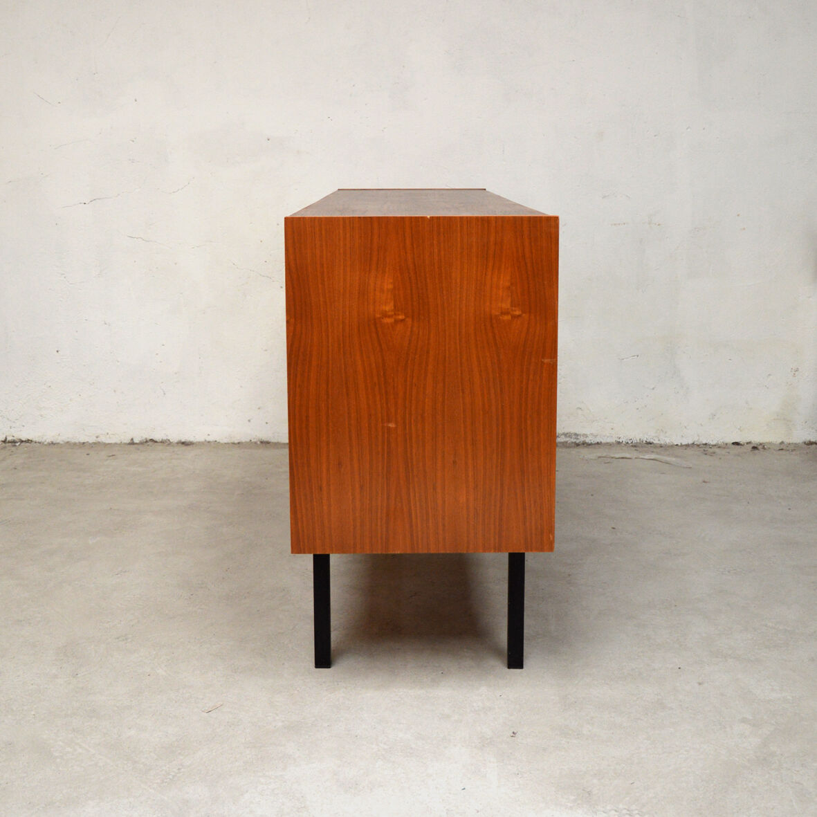 Sideboard 180cm with sliding doors, 1960