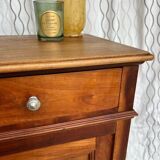 Vintage bedside table in solid wood