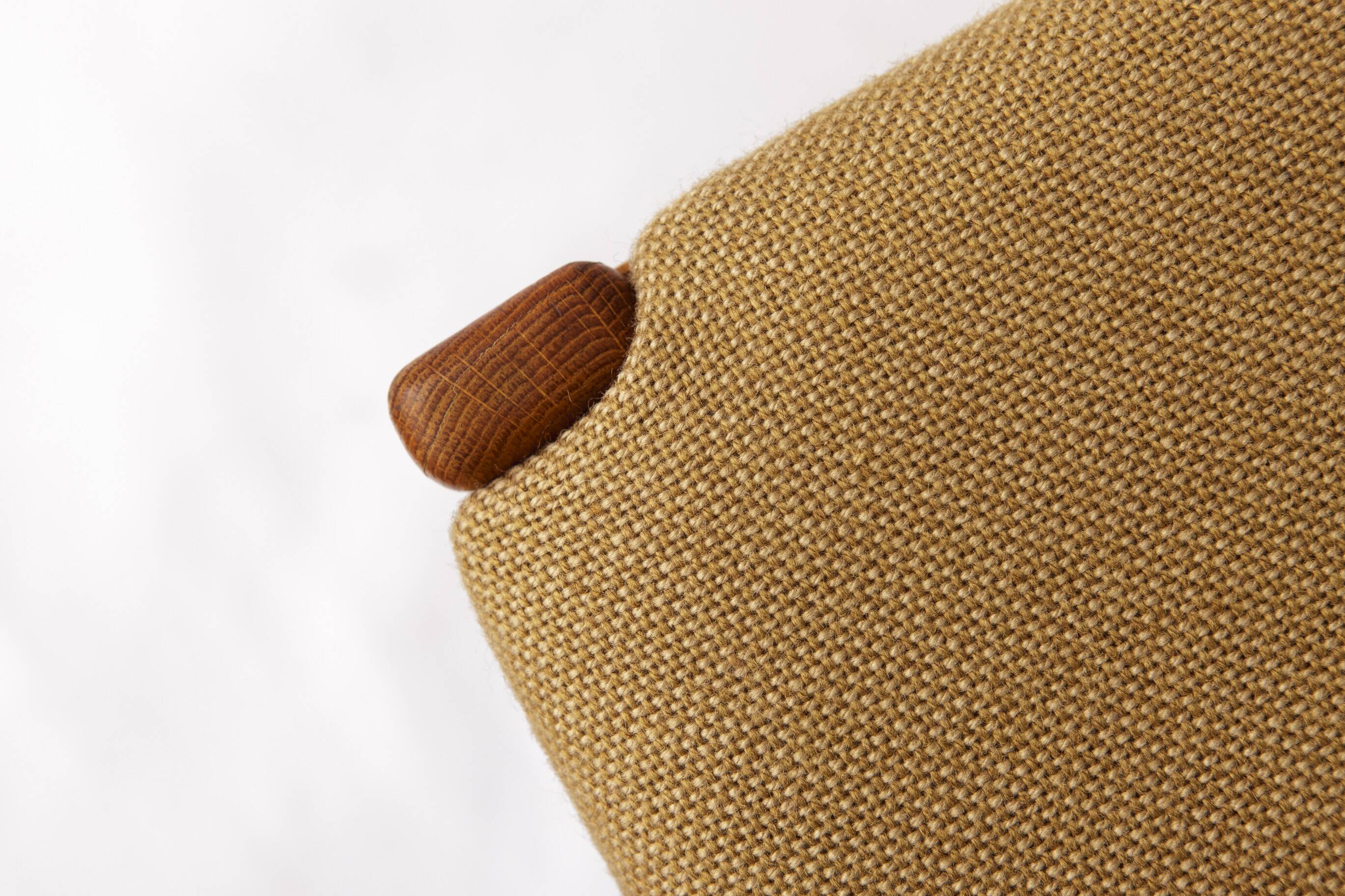 4 Vintage Swedish Oak Chairs | Alb Johansson & Söner | 1960s | One Repaired