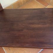 Wooden dessert table