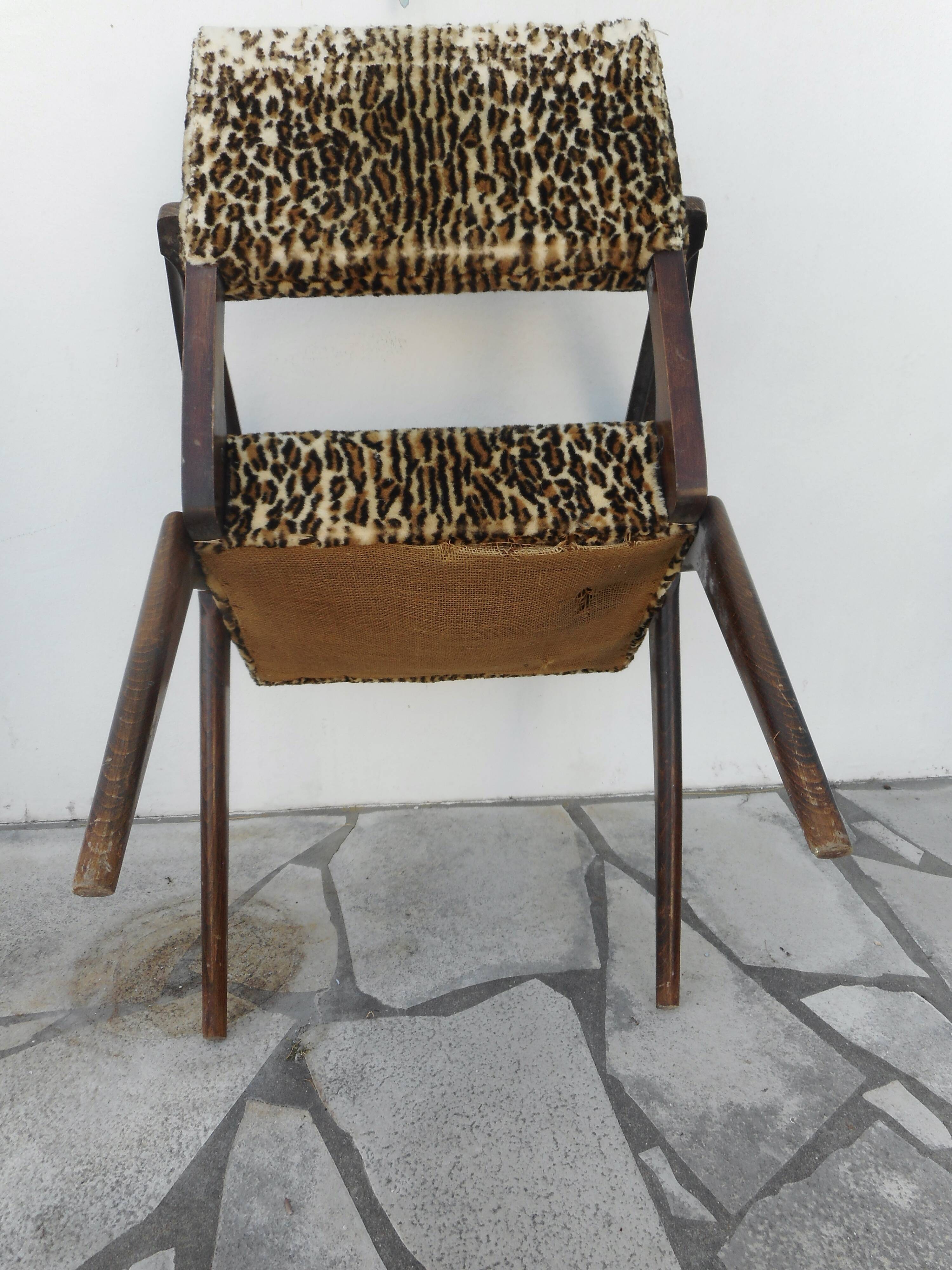 Pair of bridge chairs