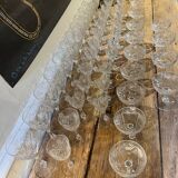 Beautiful lot of crystal glasses from Saint Louis