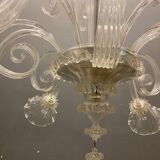 Venetian murano glass chandelier, 1960s