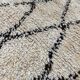 Vintage Moroccan berber carpet Beni Ouarain 85x210 cm