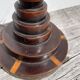 Art Deco Turned Wood Lamp Base