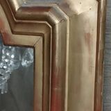 Gilded wood and pastiglia mirror, mid-19th century