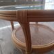 Rattan coffee table