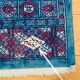 Tabriz silk carpet, Iran 20th century.