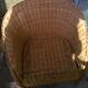 Fauteuil en rotin et osier tressé pour enfant
