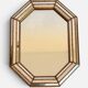 Octagonal Venetian Modern Hollywood Regency Mirror, Handmade in Spain, 1980