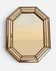 Octagonal Venetian Modern Hollywood Regency Mirror, Handmade in Spain, 1980