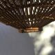 Vintage rattan suspension