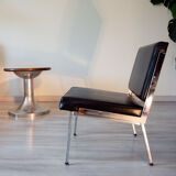 Heater year 60 chrome and imitation black leather