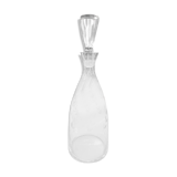 Engraved glass carafe 1970s