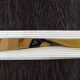 Vintage design paper cutter in two-tone metal LERCHE