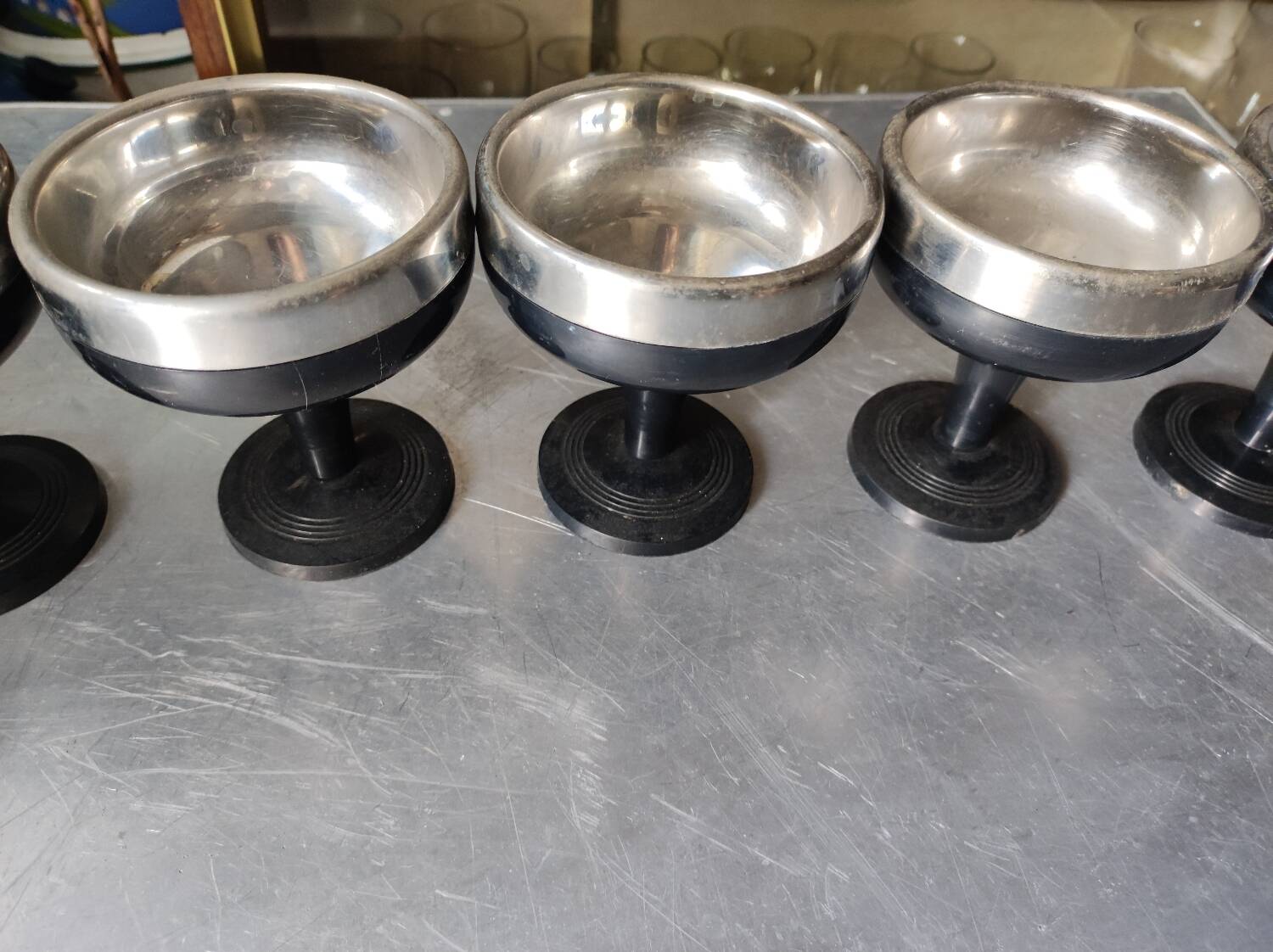 Vintage coupes à glace Morinox, 1970