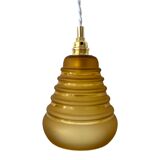 Electrified Art Deco lamp with new