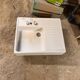 Ceramic sink with drainer