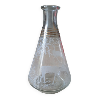 Vintage glass carafe