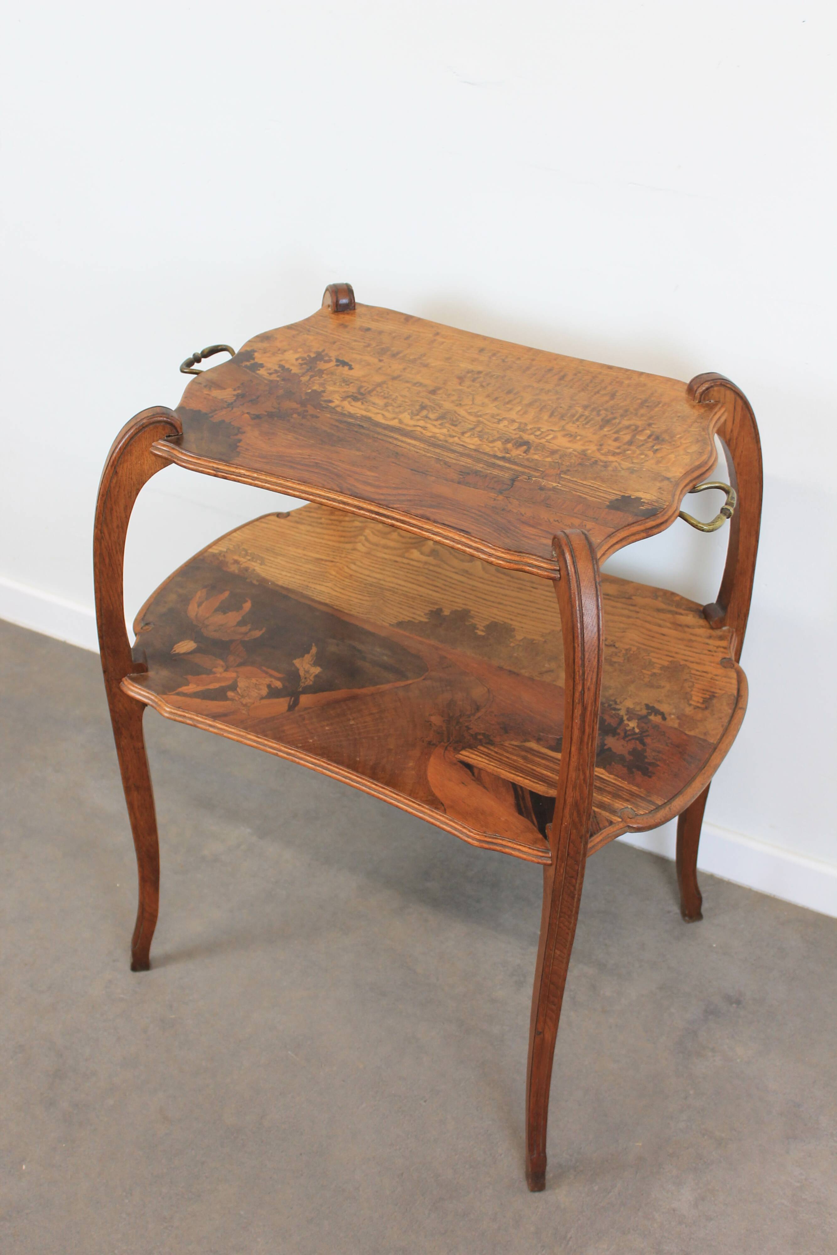Louis Majorelle art nouveau tea table
