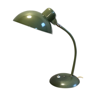 Vintage Green Industrial Desk Lamp, 1950s