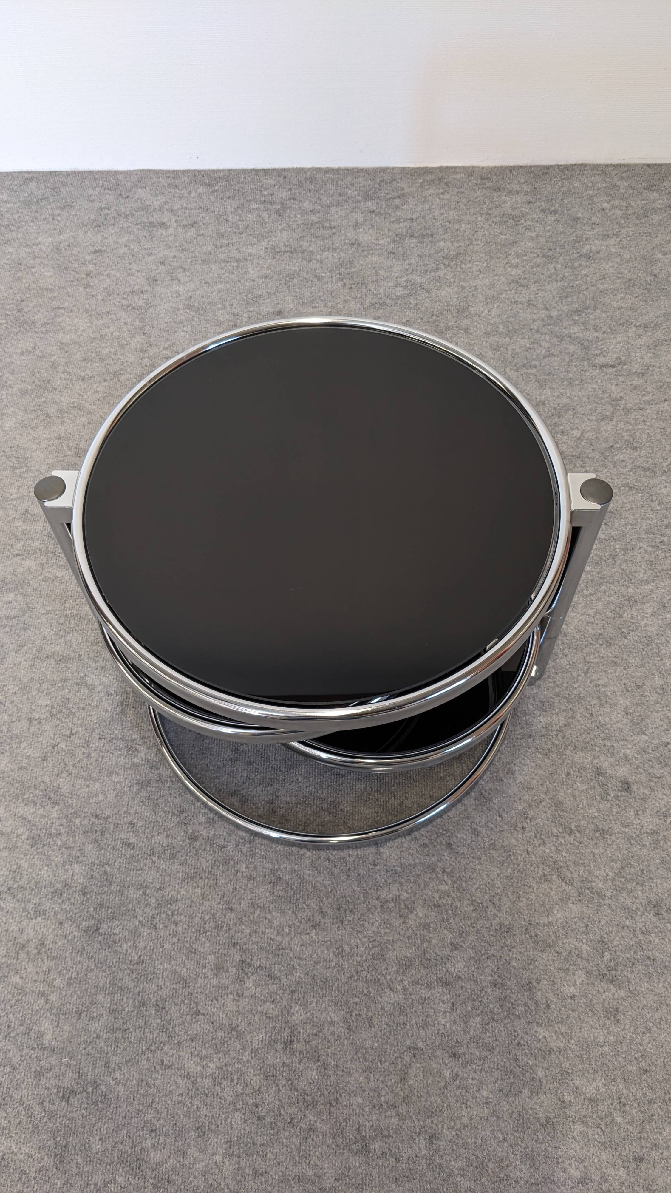 Space Age 3-tier coffee table by Leitmotiv-Swivel, Netherlands circa 1970