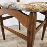 Teak chair 70s scandinavian design