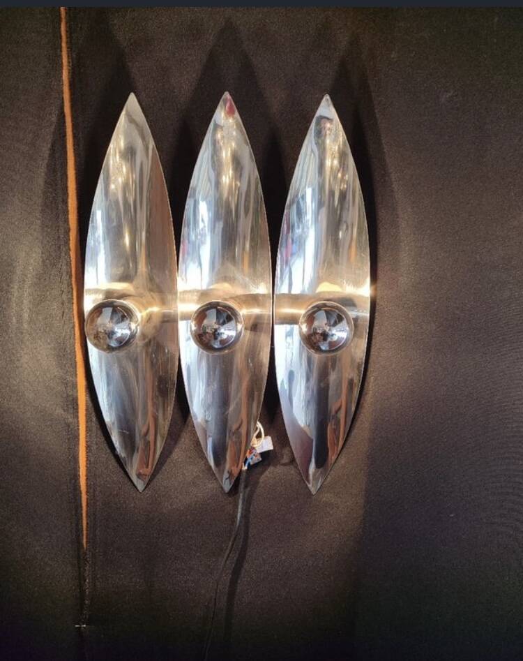Pair of vintage Goffredo Reggiani wall lights