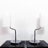 Pair of Italian design bedside lamps