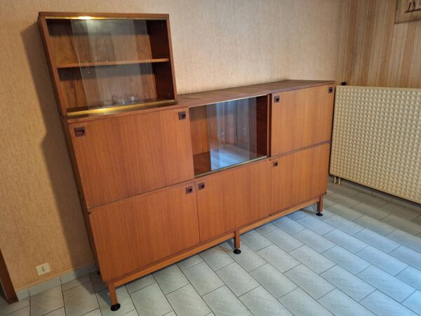 Meuble Multi tv 67 de André Monpoix édition Meubles tv France circa 1960