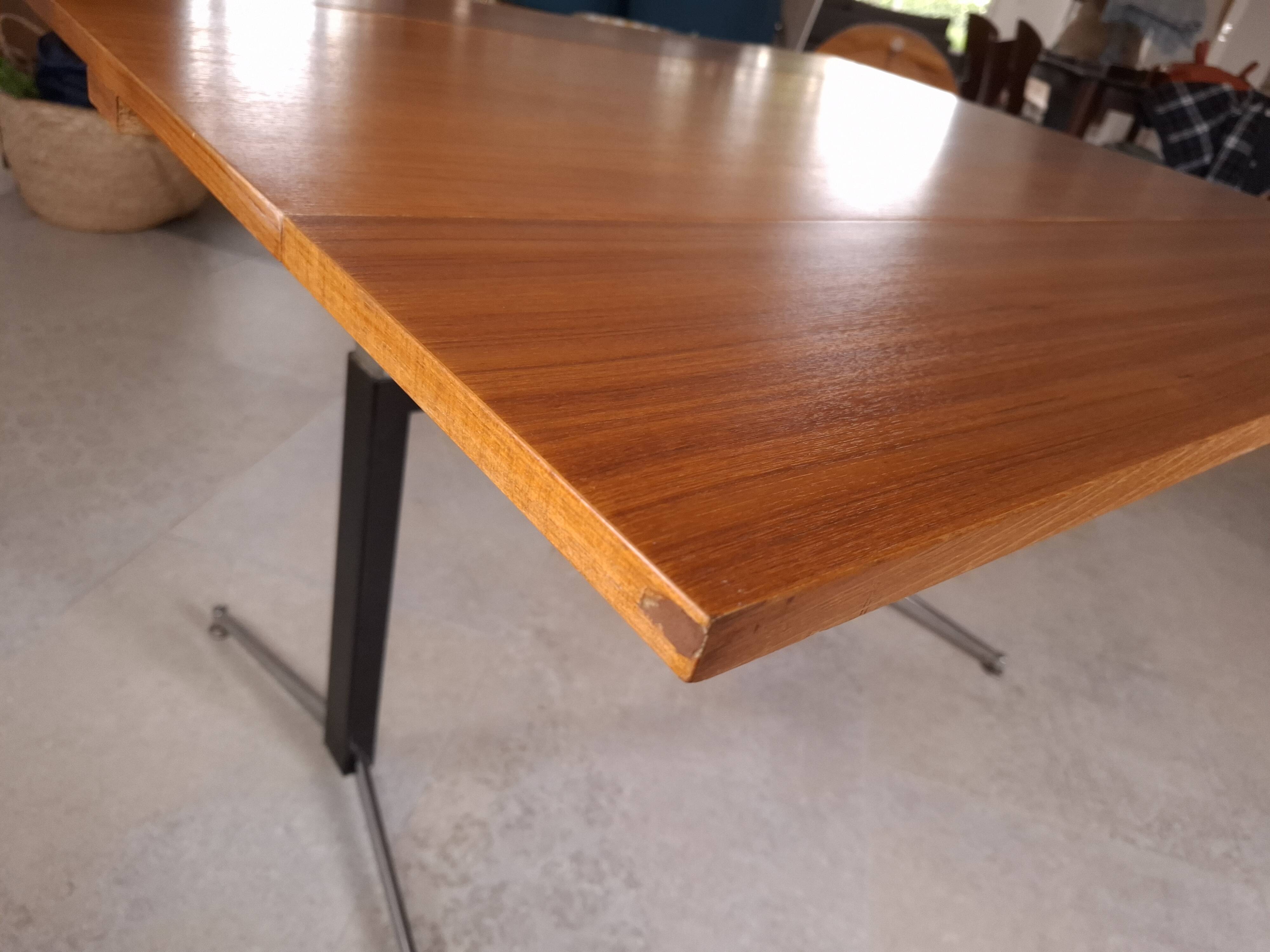 Table modulable extensible, années 50-60