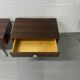 Paire de chevets vintage Palissandre de Rio