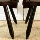 Vintage tripod stools from the 70s