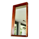 Grand miroir en teck de od mobler as 1950