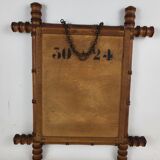 Bamboo mirror 1900, 38*44 cm
