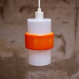 Vintage opaline pendant lamp