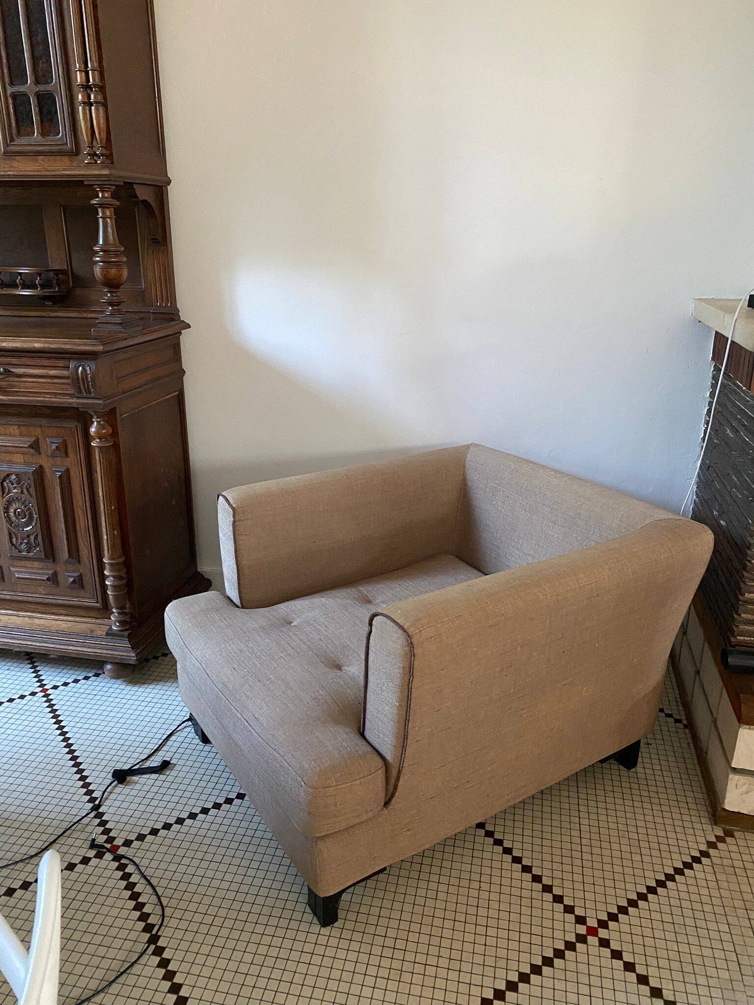 Roche Bobois sofa and armchair set