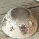 Raku ceramic salad bowl