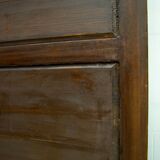 20th Century Dutch Trumeau Walnut with Maple Wood Inlays, Netherlands, 1950