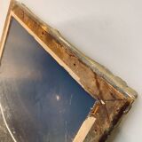 Miroir XIXème avec moulures Or