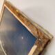 19th century mirror with gold moldings
