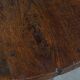 Table d'appoint anglaise ancienne de la fin du XIXe siècle en chêne