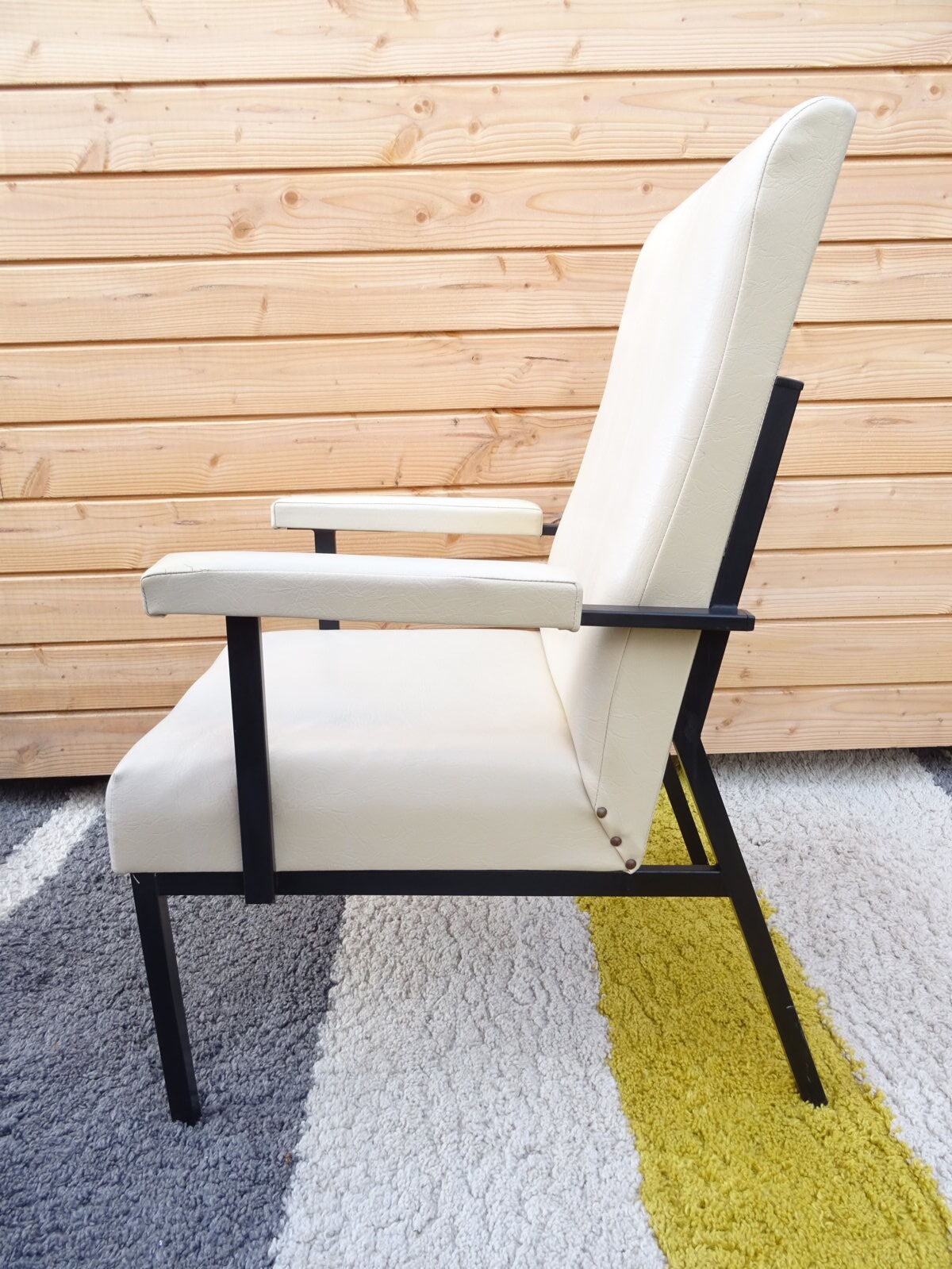 Pair of modernist armchairs