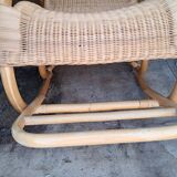 wicker rocking chair