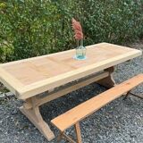 Table monastère décapée